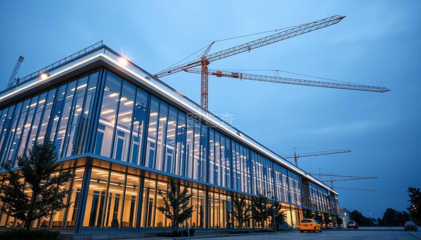 工程自動化大樓設(shè)計 融合智能與效率的新典范